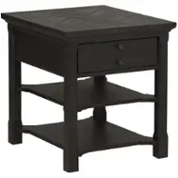 T4382-03 Magnussen Home Furniture Hudson Living Room Furniture End Table