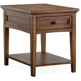 T4398-03 Magnussen Home Furniture Bay Creek Living Room Furniture End Table