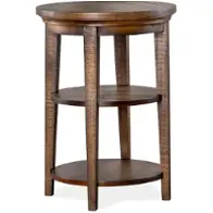 T4398-35 Magnussen Home Furniture Bay Creek Living Room Furniture End Table