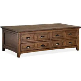 T4398-50 Magnussen Home Furniture Bay Creek Living Room Furniture Cocktail Table