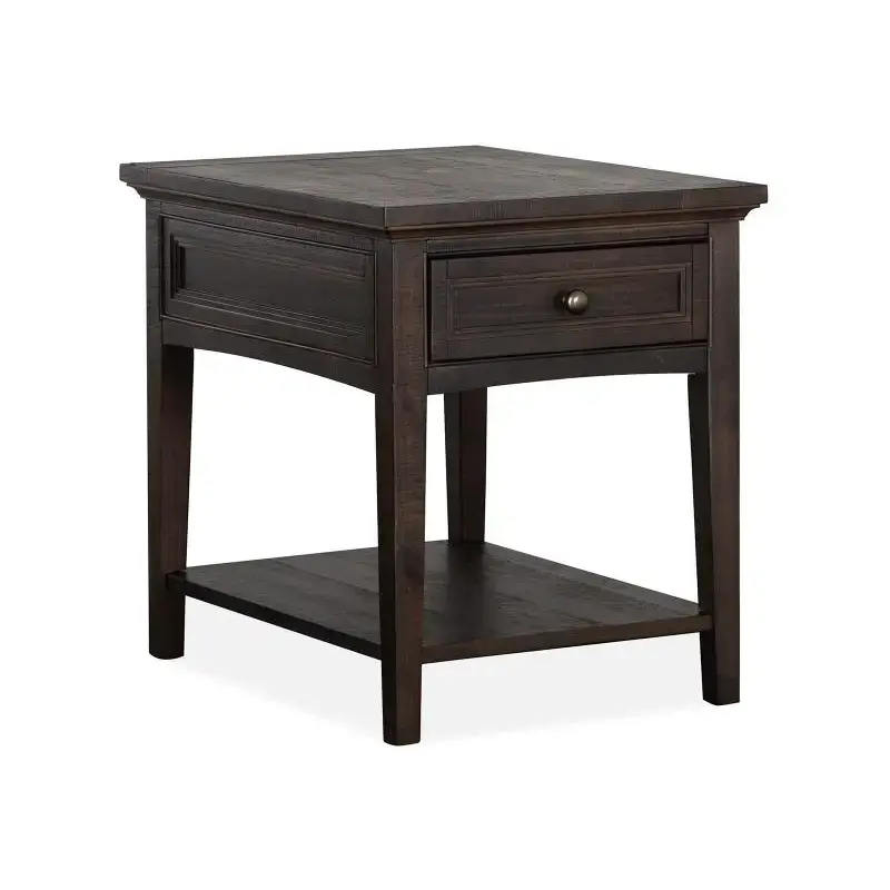 T4399-03 Magnussen Home Furniture Westley Falls Living Room Furniture End Table