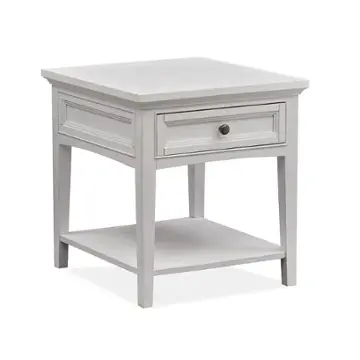 T4400-03 Magnussen Home Furniture Heron Cove Living Room Furniture End Table