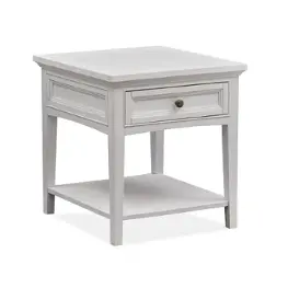 T4400-03 Magnussen Home Furniture Heron Cove Living Room Furniture End Table