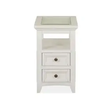 T4400-10 Magnussen Home Furniture Heron Cove Living Room Furniture End Table