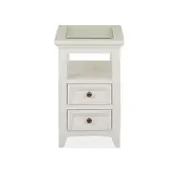 T4400-10 Magnussen Home Furniture Heron Cove Living Room Furniture End Table