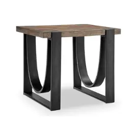 T4635-03 Magnussen Home Furniture Bowden Living Room Furniture End Table