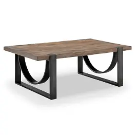 T4635-43 Magnussen Home Furniture Bowden Living Room Furniture Cocktail Table