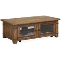 T4717-50 Magnussen Home Furniture Chesterfield Living Room Furniture Cocktail Table