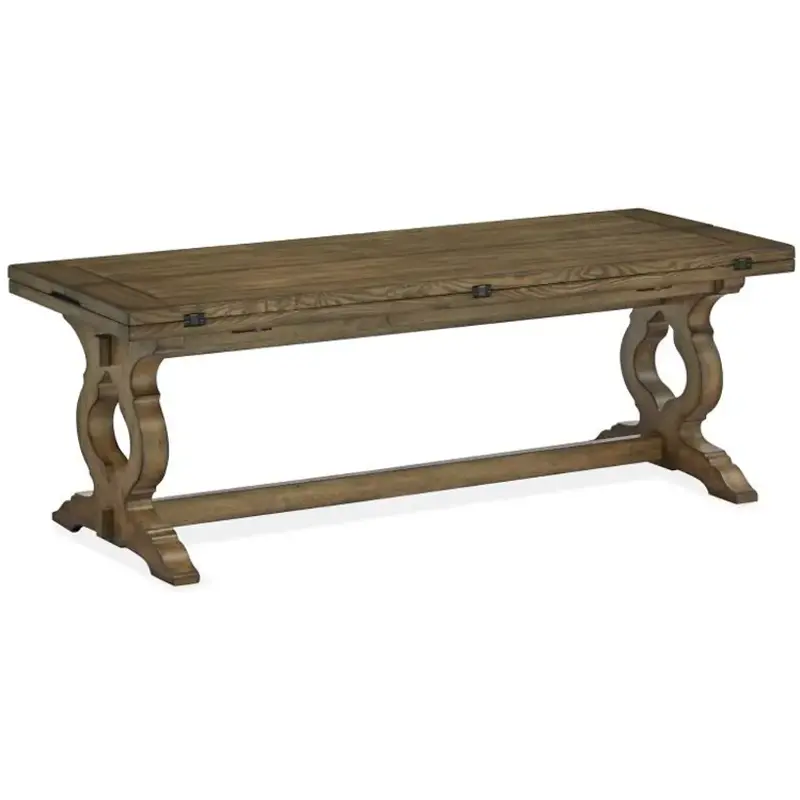 T471955 Magnussen Home Furniture Ashland Flip Top Cocktail Table