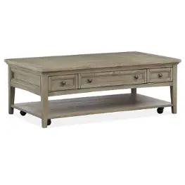 T4805-43 Magnussen Home Furniture Paxton Place Living Room Furniture Cocktail Table