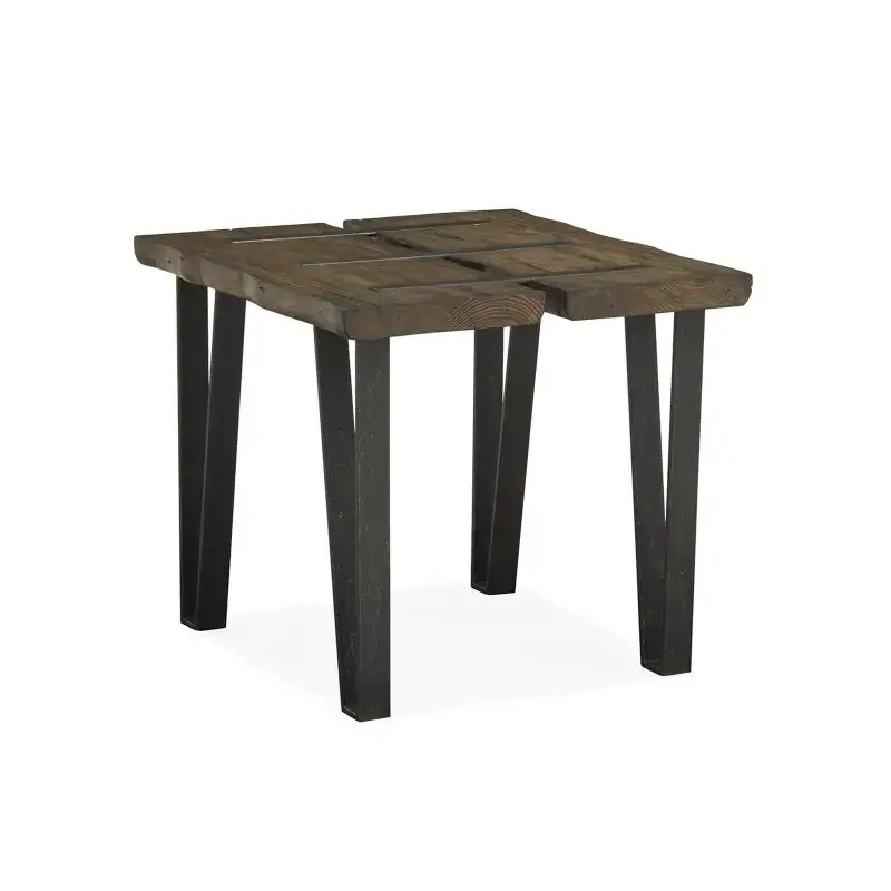 T4904-03 Magnussen Home Furniture Dartmouth Living Room Furniture End Table