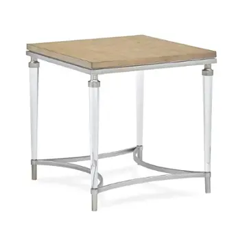 T5077-03 Magnussen Home Furniture Pascal Living Room Furniture End Table