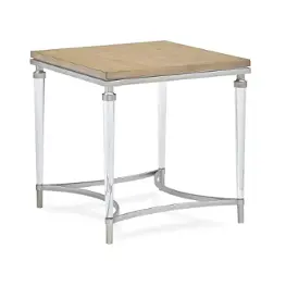 T5077-03 Magnussen Home Furniture Pascal Living Room Furniture End Table