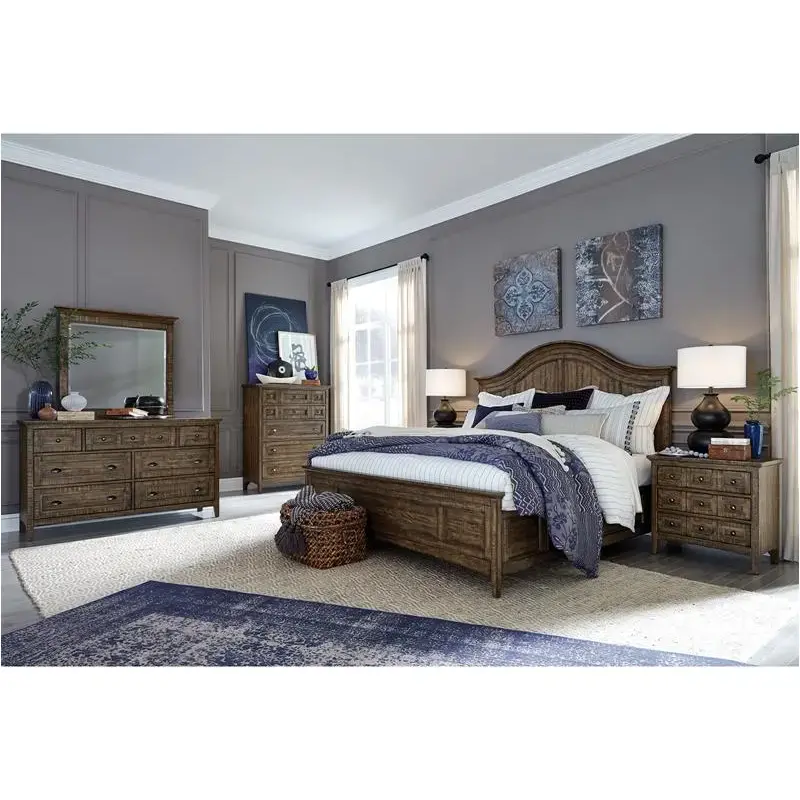 B4398-65h-ck Magnussen Home Furniture Bay Creek Bedroom Furniture Bed