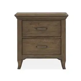 B5011-01 Magnussen Home Furniture Roxbury Manor Bedroom Furniture Nightstand