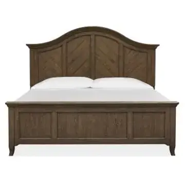 B5011-54h Magnussen Home Furniture Roxbury Manor Bedroom Furniture Bed