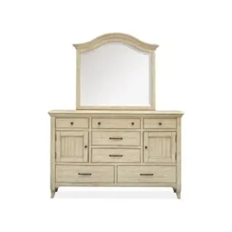B5491-45 Magnussen Home Furniture Harlow Bedroom Furniture Mirror