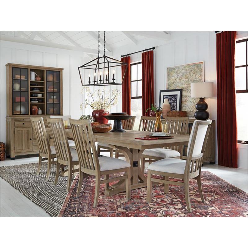 D531121 Magnussen Home Furniture Wood Trestle Dining Table