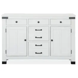 D5321-15 Magnussen Home Furniture Harper Springs - White Dining Room Furniture Server