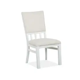 D5321-63 Magnussen Home Furniture Harper Springs - White Dining Room Furniture Dining Chair