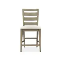 D4353-82 Magnussen Home Furniture Bellevue Manor Dining Room Furniture Stool