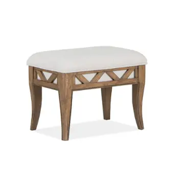 T5011-38 Magnussen Home Furniture Roxbury Manor Living Room Furniture Stool