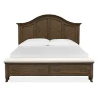 B5011-64h-st Magnussen Home Furniture Roxbury Manor Bedroom Furniture Bed