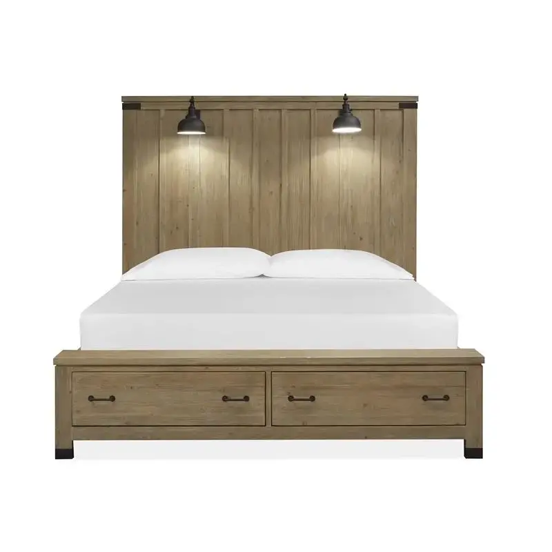 B5311-64h-st Magnussen Home Furniture Madison Heights Bedroom Furniture Bed