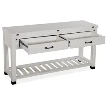 T5321-85 Magnussen Home Furniture Harper Springs - White Living Room Furniture Sofa Table