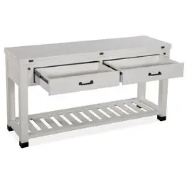 T5321-85 Magnussen Home Furniture Harper Springs - White Living Room Furniture Sofa Table