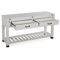 T5321-85 Magnussen Home Furniture Harper Springs - White Living Room Furniture Sofa Table
