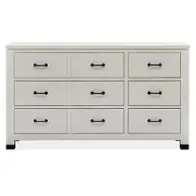 B5321-20 Magnussen Home Furniture Harper Springs - White Bedroom Furniture Dresser