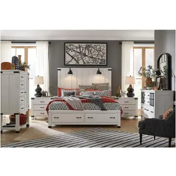 B5321-54h-st Magnussen Home Furniture Harper Springs - White Bedroom Furniture Bed