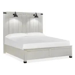 B5321-64h-ck Magnussen Home Furniture Harper Springs - White Bedroom Furniture Bed