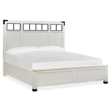 B5321-68h-ck Magnussen Home Furniture Harper Springs - White Bedroom Furniture Bed