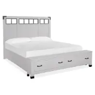 B5321-68h-ck-st Magnussen Home Furniture Harper Springs - White Bedroom Furniture Bed