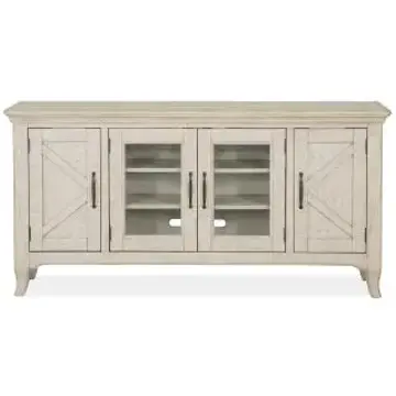 E5491-08 Magnussen Home Furniture Harlow Home Entertainment Furniture Entertainment Center