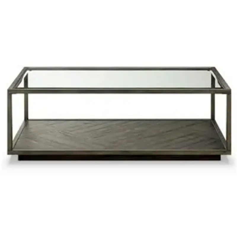 T5522-43 Magnussen Home Furniture Clayton - Distressed Coffee Living Room Furniture Cocktail Table