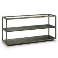 T5522-73 Magnussen Home Furniture Clayton - Distressed Coffee Living Room Furniture Sofa Table