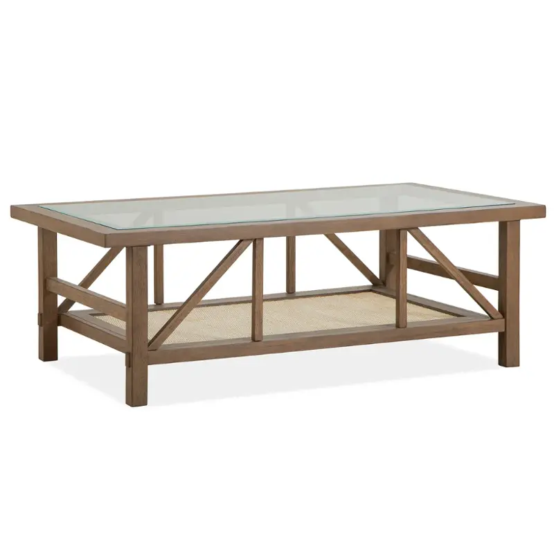 T5523-43 Magnussen Home Furniture Finley Living Room Furniture Cocktail Table