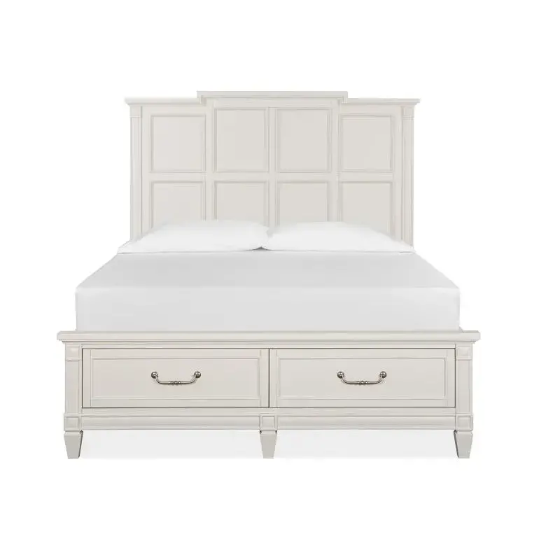 B5324-64h-ck-st Magnussen Home Furniture Willowbrook Bedroom Furniture Bed