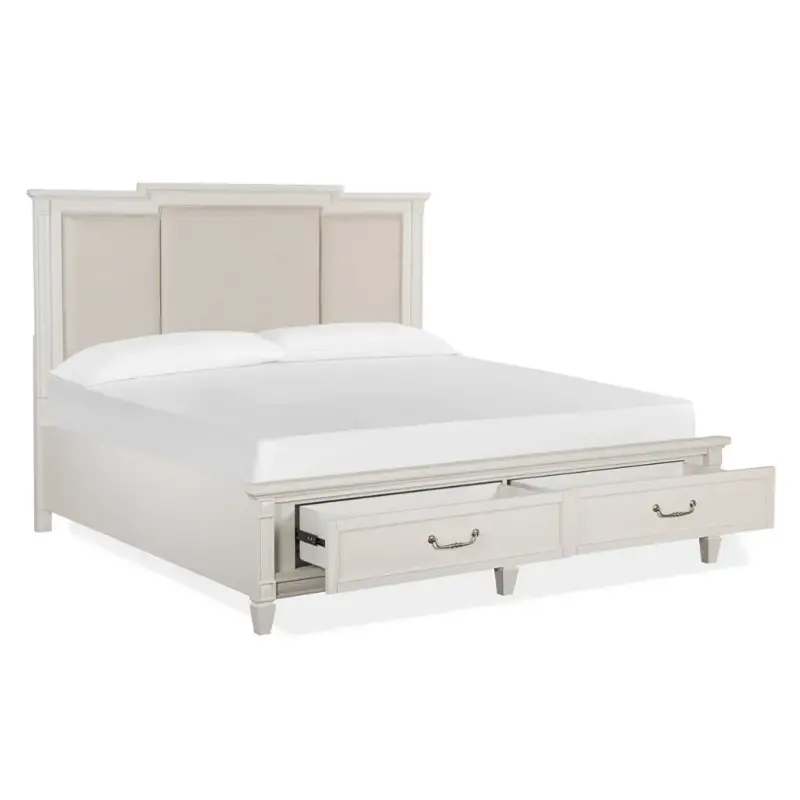 B5324-65h-ck-st Magnussen Home Furniture Willowbrook Bedroom Furniture Bed