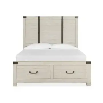 B5405-54h-st Magnussen Home Furniture Chesters Mill Bedroom Furniture Bed