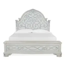 B5474-64h-ck-st Magnussen Home Furniture Michaela Bedroom Furniture Bed