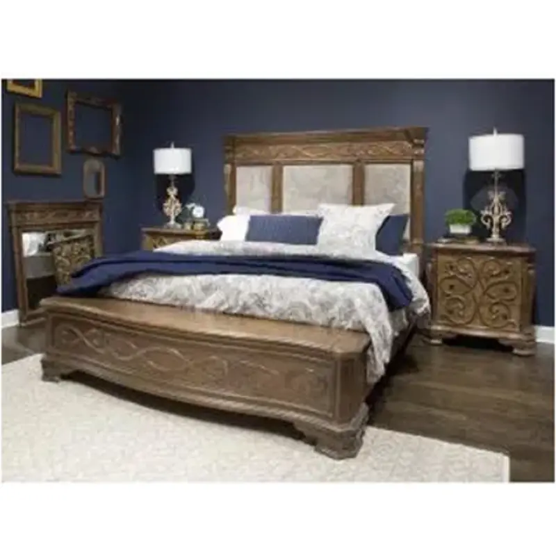 B5475-55h-st Magnussen Home Furniture Carrington Bedroom Furniture Bed