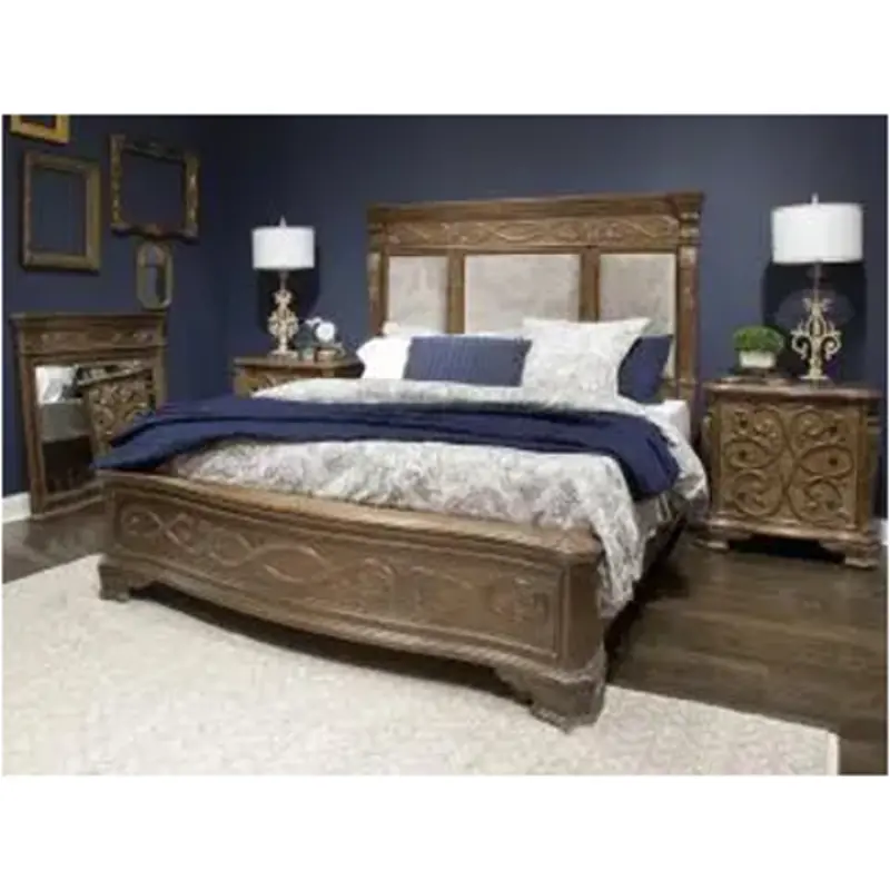 B5475-65h-ck Magnussen Home Furniture Carrington Bedroom Furniture Bed