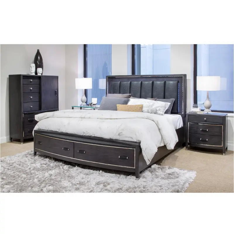 B5482-65h-ck-st Magnussen Home Furniture Calista Bedroom Furniture Bed