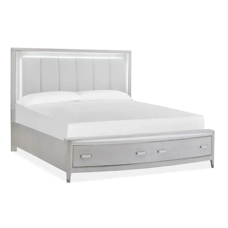 B5492-65h-ck-st Magnussen Home Furniture Seraphina Bedroom Furniture Bed