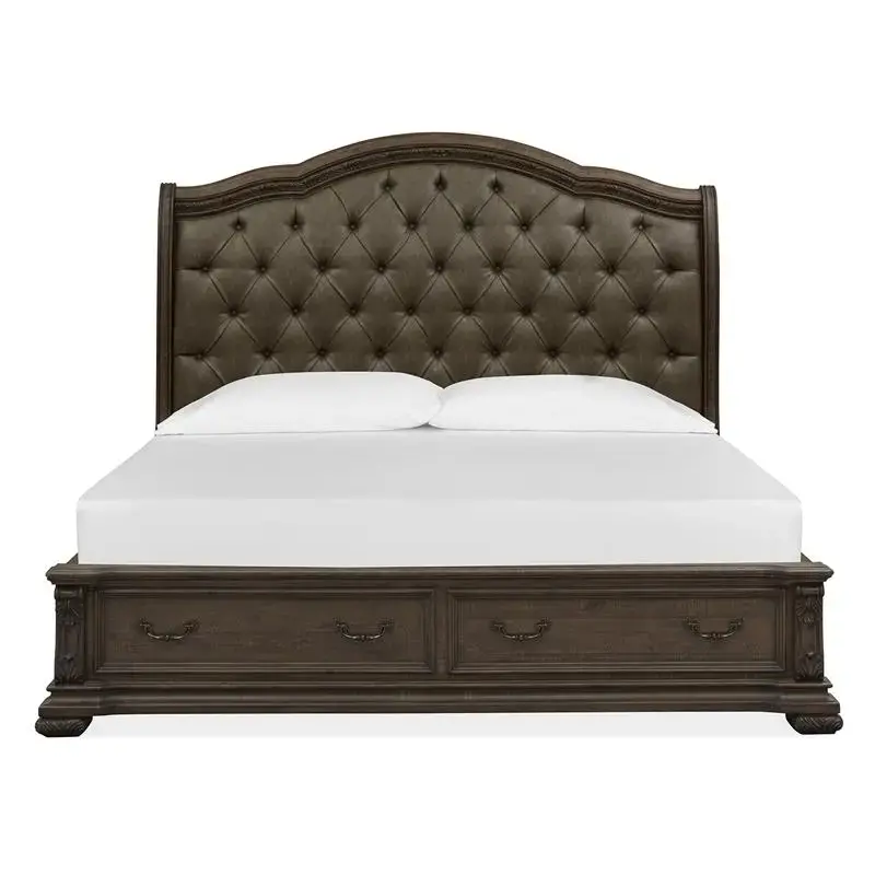 B5133-52h-st Magnussen Home Furniture Durango Bedroom Furniture Bed