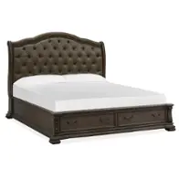 B5133-62h-ck-st Magnussen Home Furniture Durango Bedroom Furniture Bed